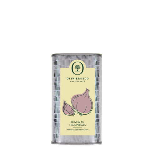 Hvidløgsolie, olivenolie med hvidløg 250 ml fra Oliviers & Co