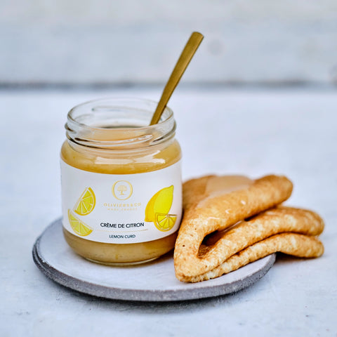Lemon curd, creme de citron fra Oliviers & Co